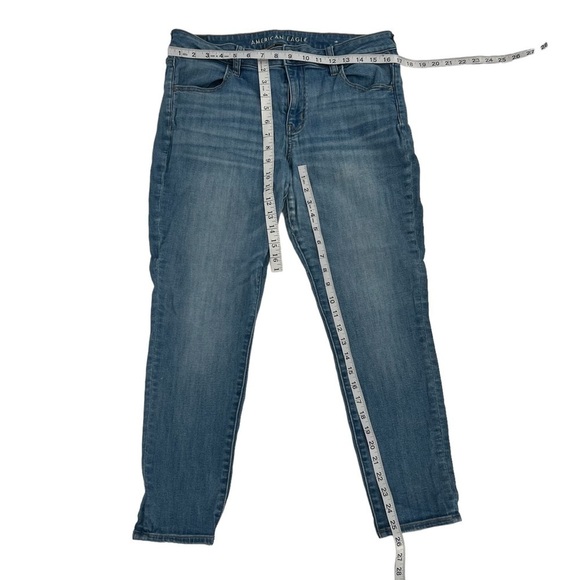 American Eagle Outfitters Denim Jeggings Size 14 Short Women’s - Picture 6 of 6